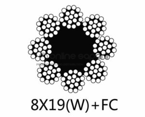 Стоманени въжета Alerion 819W